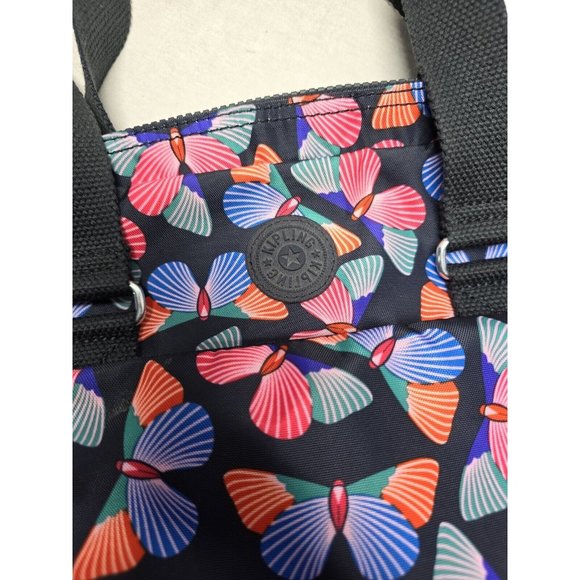 Kipling Womens Dania Print Purse (Butterfly Print) Handbag - Picture 2 of 14
